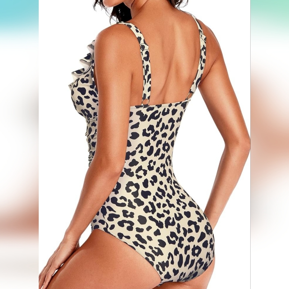 HOLIPICK Ruffle Swimsuit - Picture 3 of 8